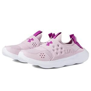 NEW NIB UNDER ARMOUR Runplay Pink Slip-On Sneakers Running Shoes Youth Girls 5